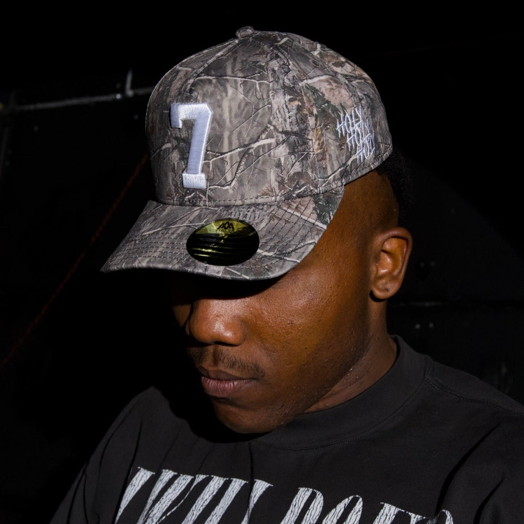 [PRE - ORDER - SHIPS DECEMBER 10TH] ‘7’ Premium SnapBack (Structured) - Malta Woodland Camo - Malta Apparel