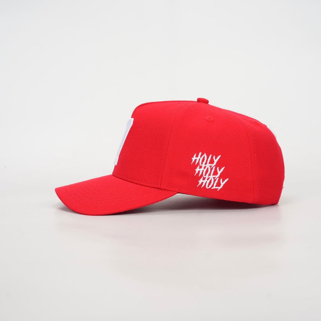 [PRE - ORDER - SHIPS DECEMBER 10TH] ‘7’ Premium Wool Blend SnapBack - Red/White - Malta Apparel