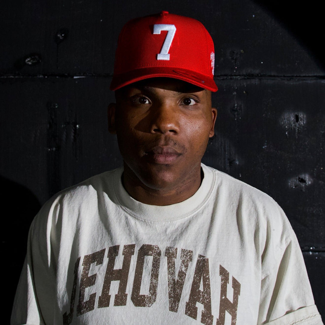 [PRE - ORDER - SHIPS DECEMBER 10TH] ‘7’ Premium Wool Blend SnapBack - Red/White - Malta Apparel