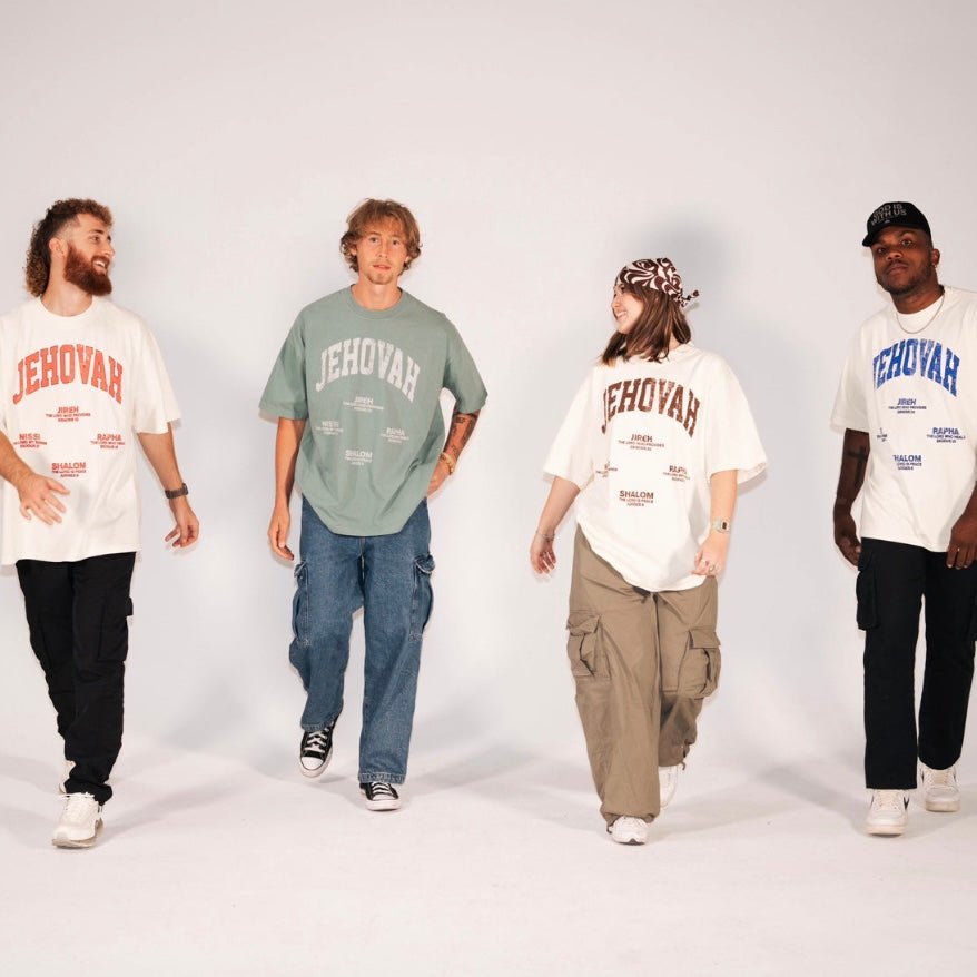 [PRE - ORDER - SHIPS DECEMBER 17TH] JEHOVAH Tee - Cream/Brown - Malta Apparel