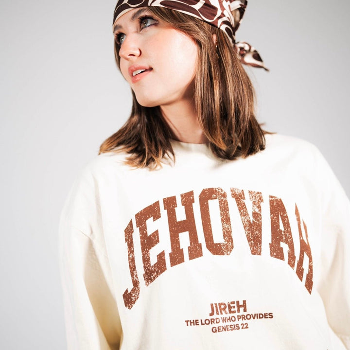 [PRE - ORDER - SHIPS DECEMBER 17TH] JEHOVAH Tee - Cream/Brown - Malta Apparel