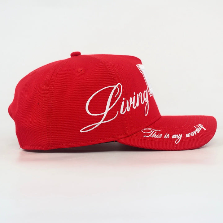 [PRE - ORDER - SHIPS END OF JUNE] Living Sacrifice Exclusive SnapBack - Red - Malta Apparel