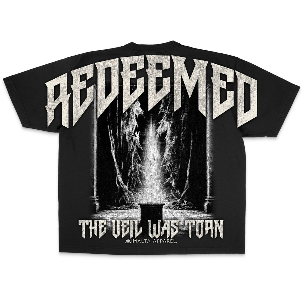 [PRE - ORDER - SHIPS FEBRUARY 18TH] Redeemed Graphic Tee (Oversized Fit) - Malta Apparel
