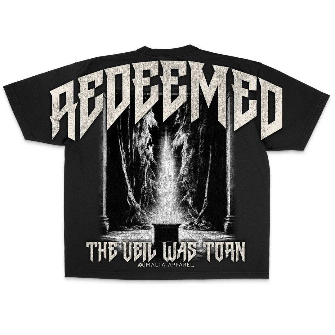 [PRE - ORDER - SHIPS FEBRUARY 18TH] Redeemed Graphic Tee (Oversized Fit) - Malta Apparel