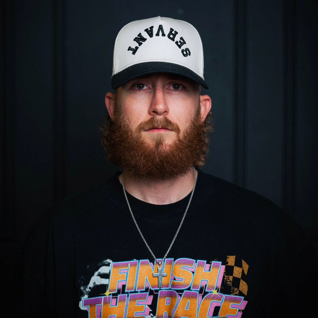 [🚨PRE - ORDER - SHIPS JANUARY 16TH🚨] ‘SERVANT’ Premium SnapBack - Cream/Black - Malta Apparel