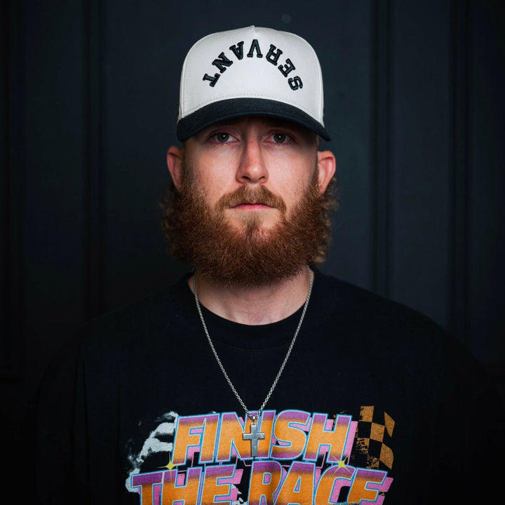 [🚨PRE - ORDER - SHIPS JANUARY 16TH🚨] ‘SERVANT’ Premium SnapBack - Cream/Black - Malta Apparel