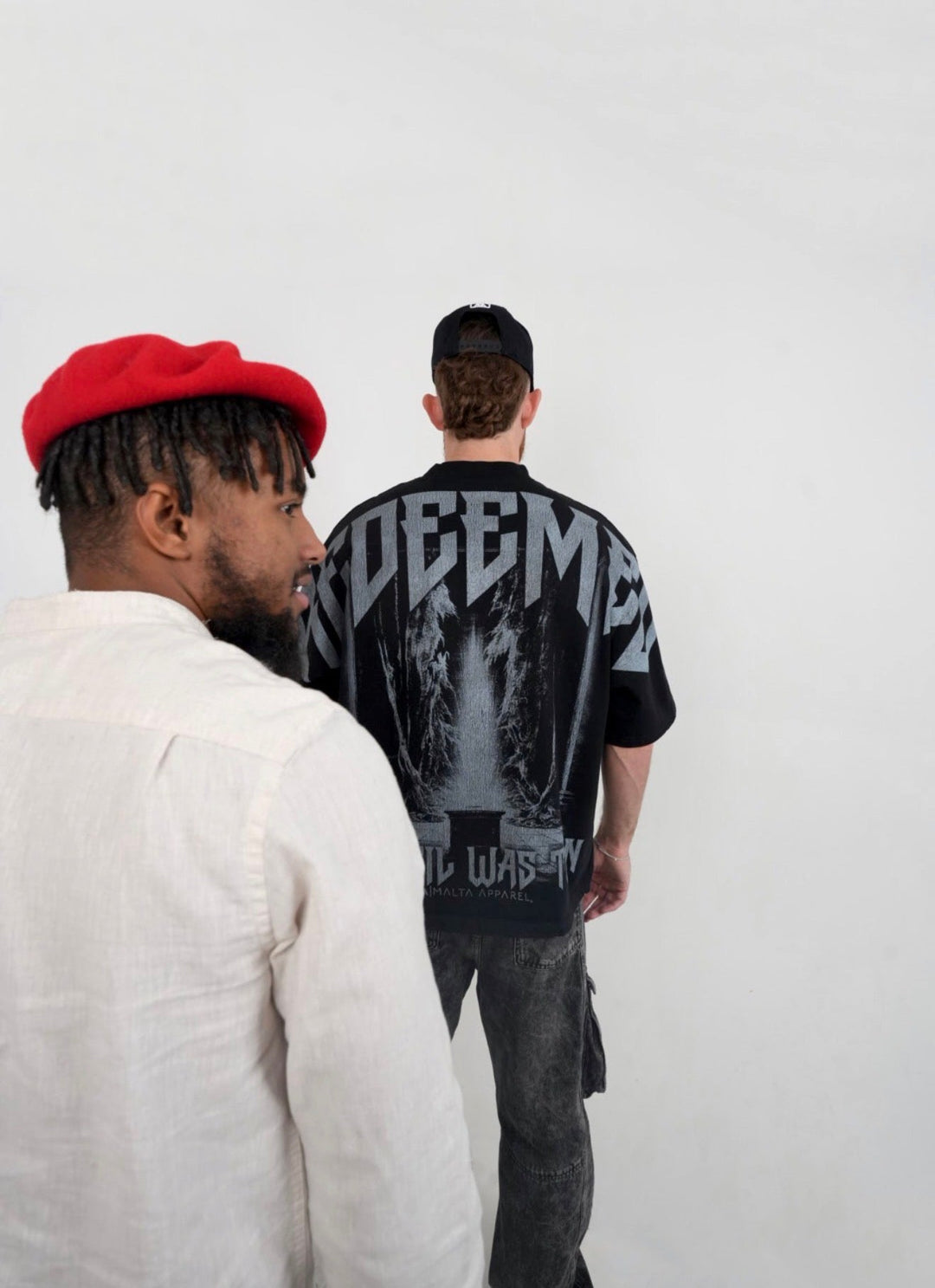 [PRE - ORDER - SHIPS MARCH 23RD] Redeemed Graphic Tee (Oversized Fit) - Malta Apparel