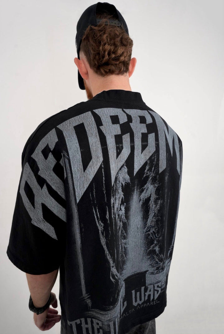 [PRE - ORDER - SHIPS MARCH 23RD] Redeemed Graphic Tee (Oversized Fit) - Malta Apparel