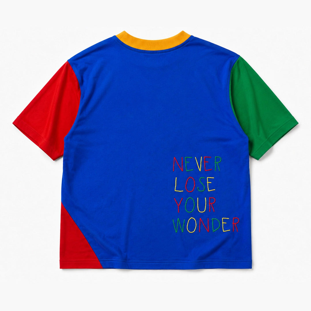 [PRE-ORDER - SHIPS MID-SEPTEMBER] Childlike Faith Color Block Tee (Youth Oversized) - Malta Apparel