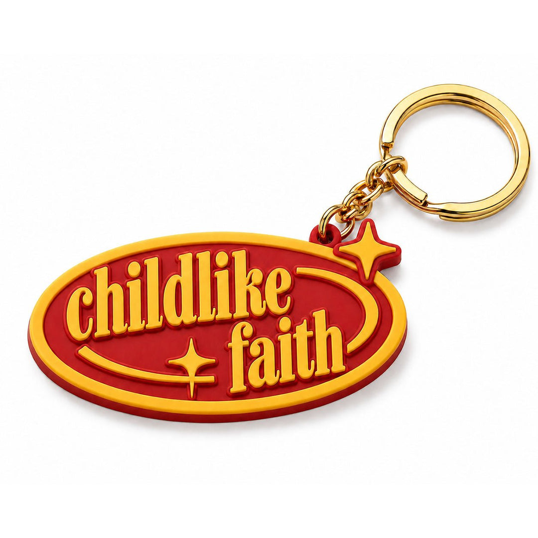 [PRE-ORDER - SHIPS MID-SEPTEMBER] Childlike Faith Keychain - Malta Apparel