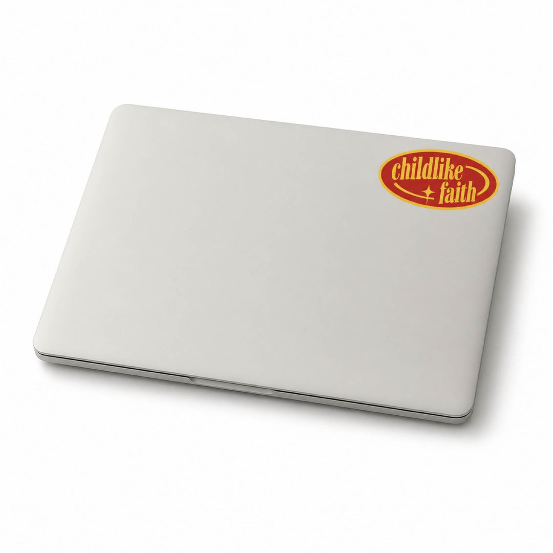 [PRE-ORDER - SHIPS MID-SEPTEMBER] Childlike Faith Sticker - Malta Apparel