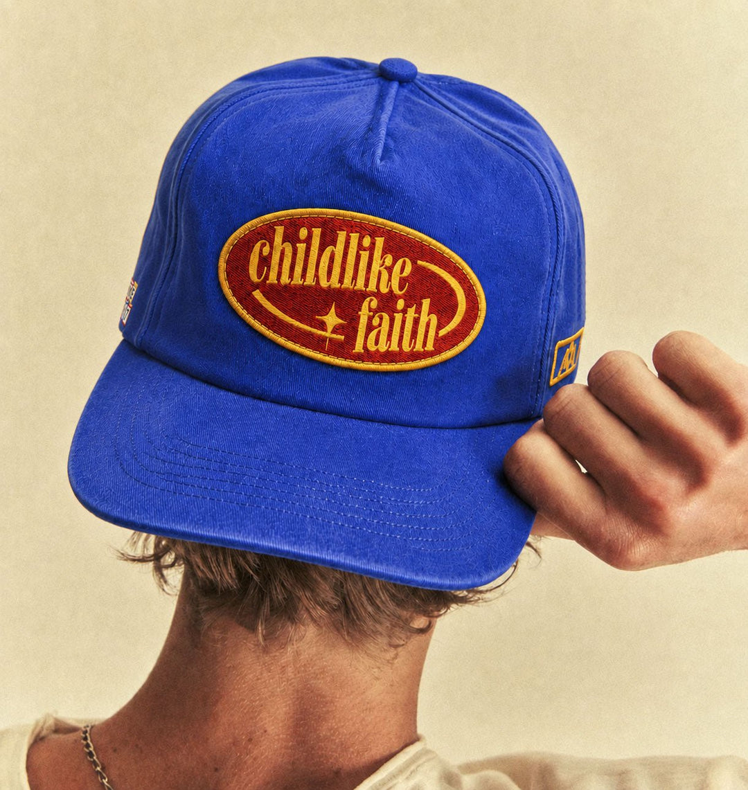 [PRE-ORDER - SHIPS MID-SEPTEMBER] Childlike Faith Unstructured SnapBack - Blue - Malta Apparel