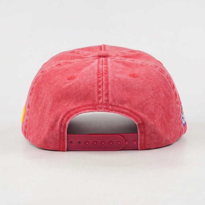 [PRE-ORDER - SHIPS MID-SEPTEMBER] Childlike Faith Unstructured SnapBack - Red - Malta Apparel