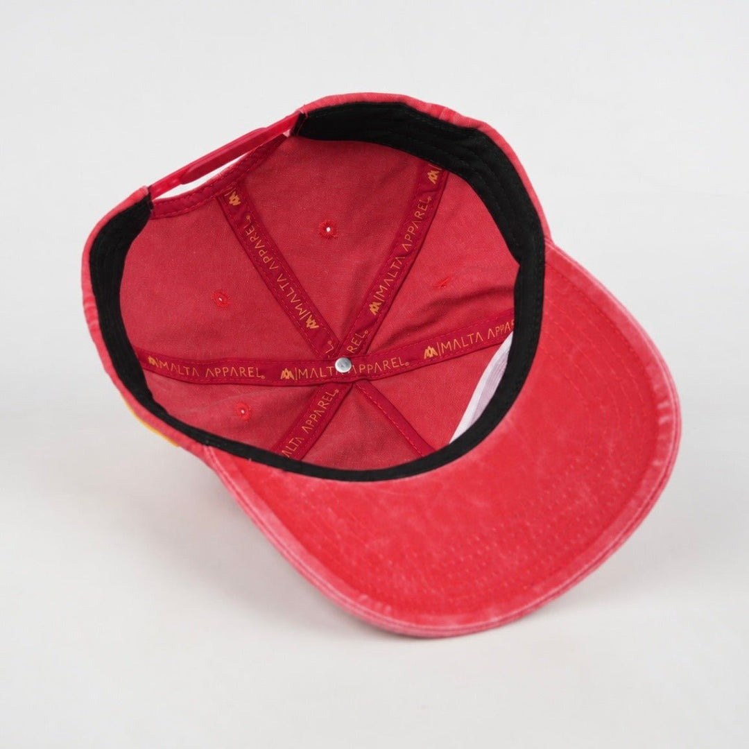 [PRE-ORDER - SHIPS MID-SEPTEMBER] Childlike Faith Unstructured SnapBack - Red - Malta Apparel