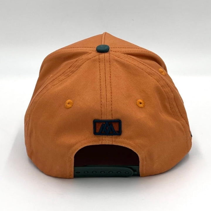 ‘Yahweh’ Premium Cotton SnapBack - Copper/Teal - Malta Apparel