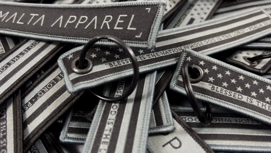 ‘Blessed Nation’ Keychains - Malta Apparel