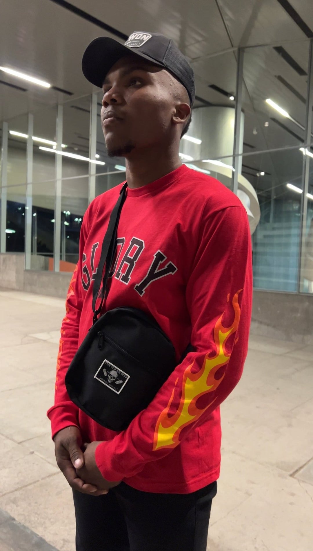 God Won Trucker Hat - Blackout - Malta Apparel