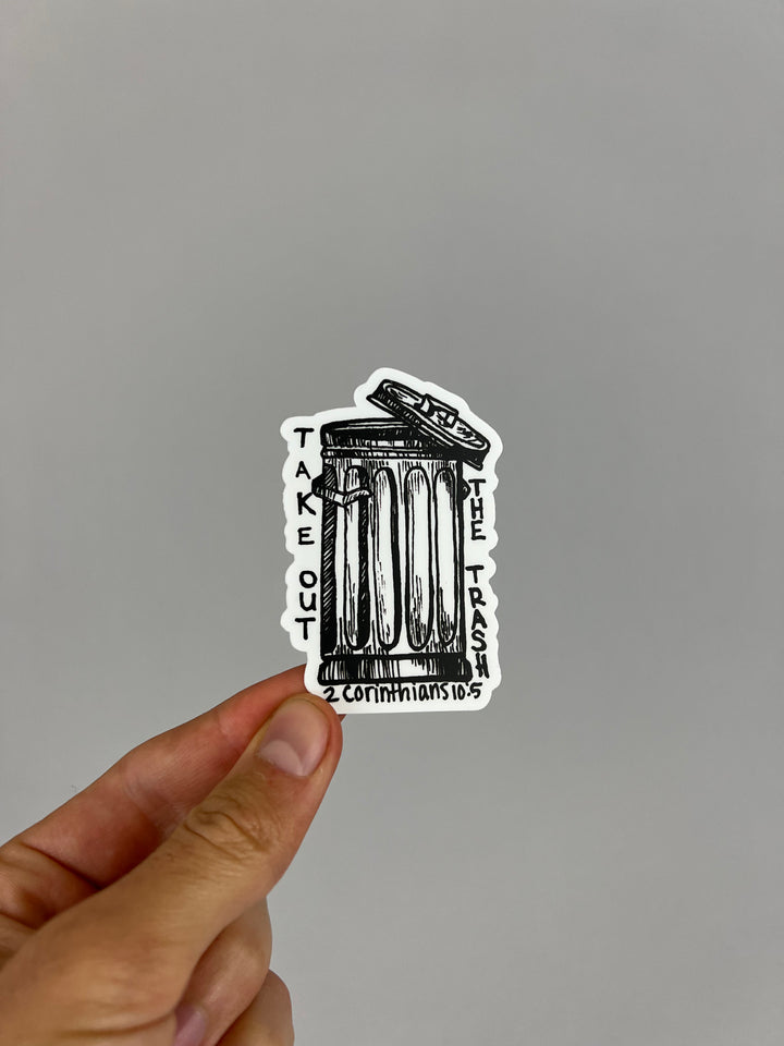 Take Out The Trash Hydroflask Sticker