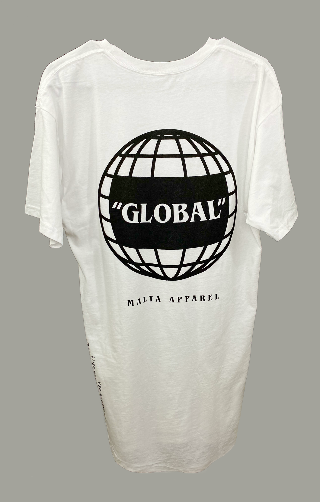 Global Drop Tee - White
