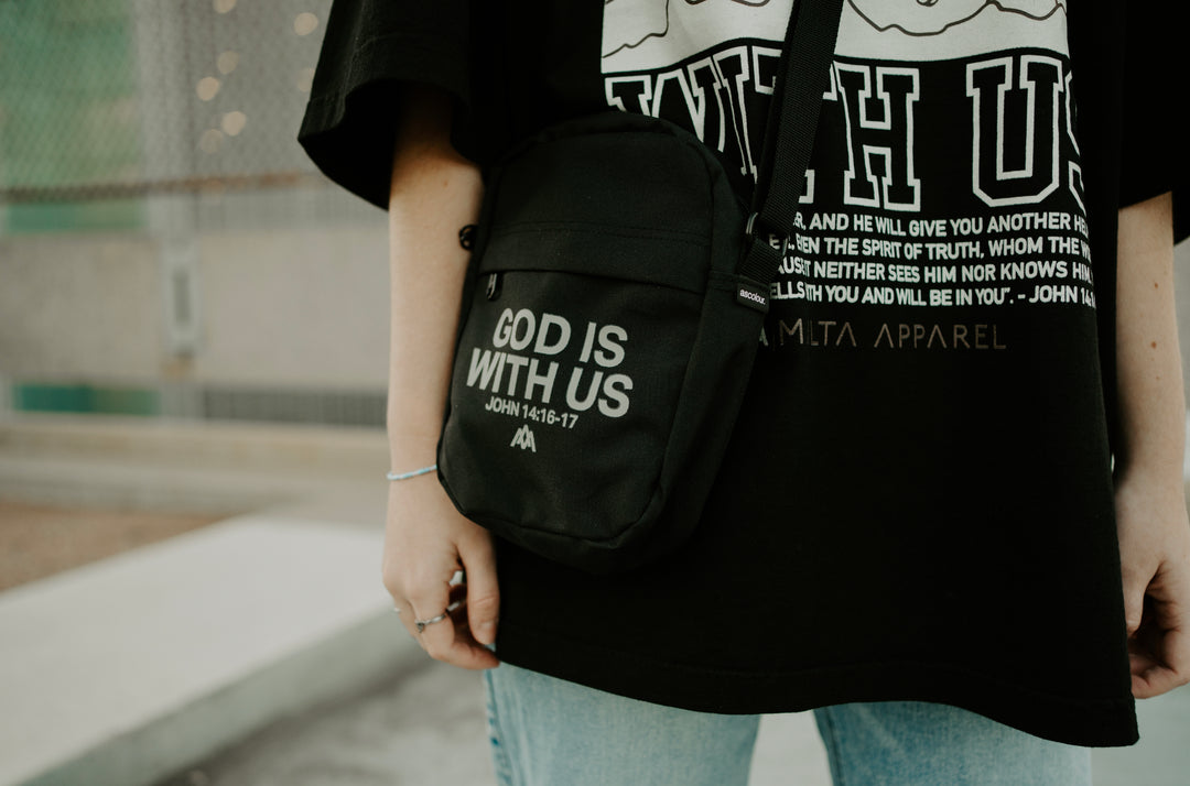[PRE-ORDER - SHIPS NOVEMBER 3RD] - GOD IS WITH US Cross-Body Bag