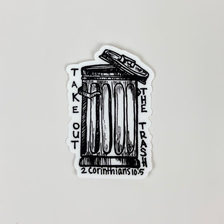 Take Out The Trash Hydroflask Sticker