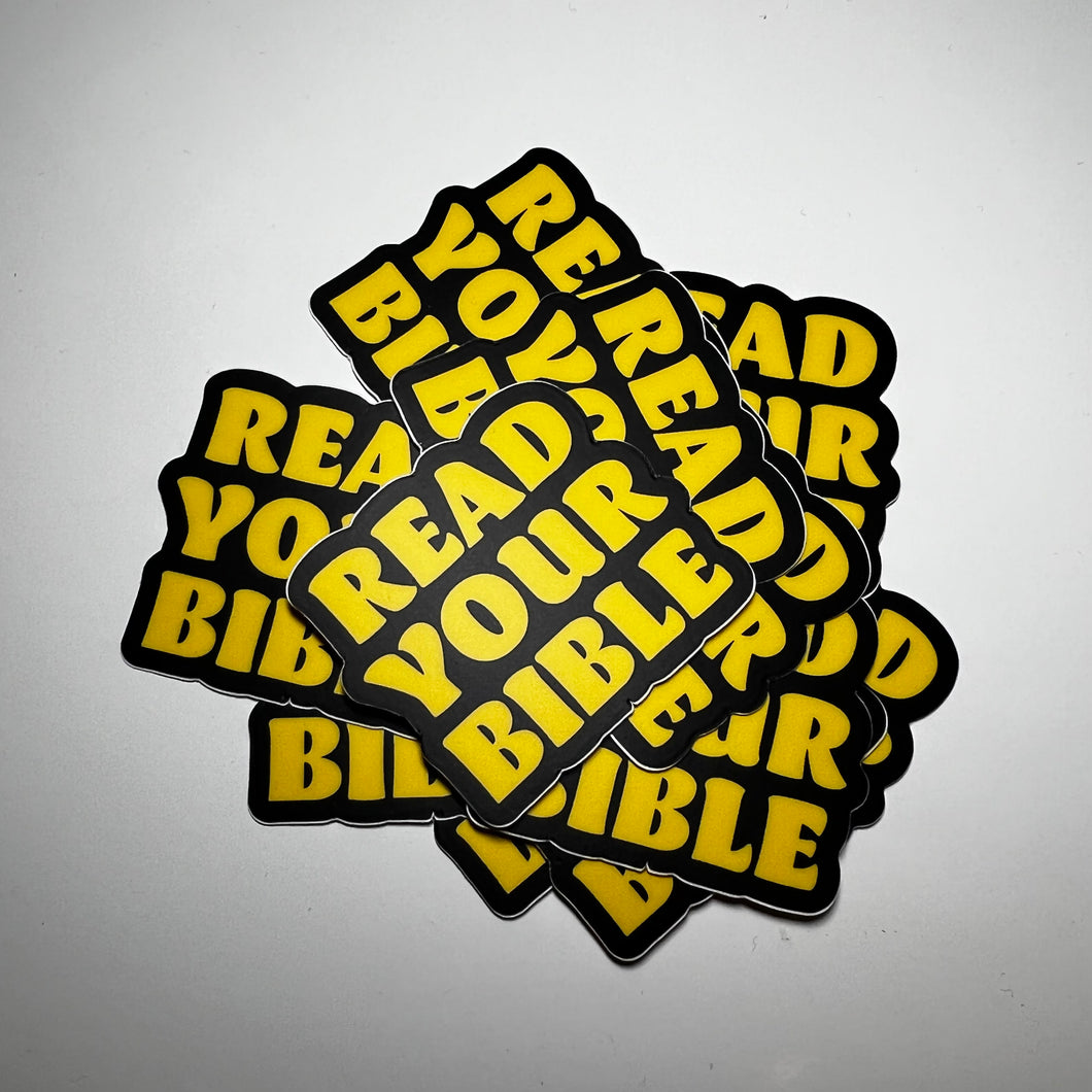 Read Your Bible Stickers - Small