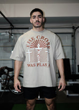 Load image into Gallery viewer, ‘The Cross Was Plan A’ Drop Shoulder - Oatmeal
