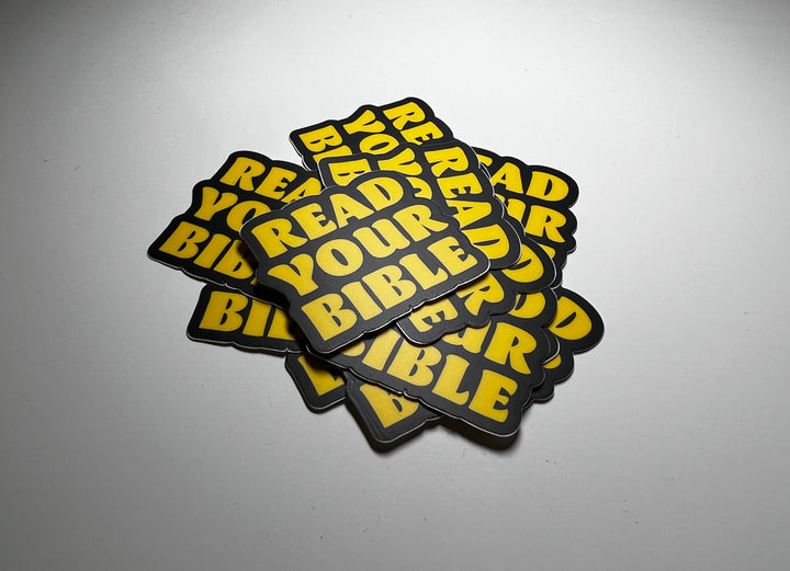 Read Your Bible Stickers - Small